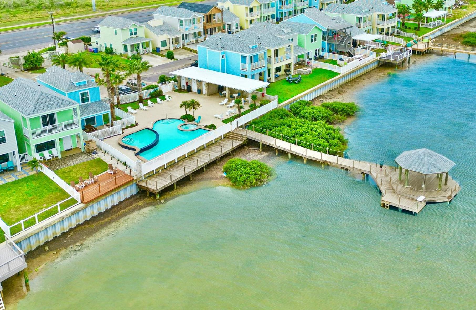 Bayfront Cottage- Pool - Hot Tub - Close To Beach Port Isabel Ngoại thất bức ảnh